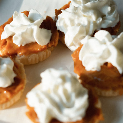 Mini Pumpkin Protein Pie Cups Using WHEY'D Protein 🎃🍂