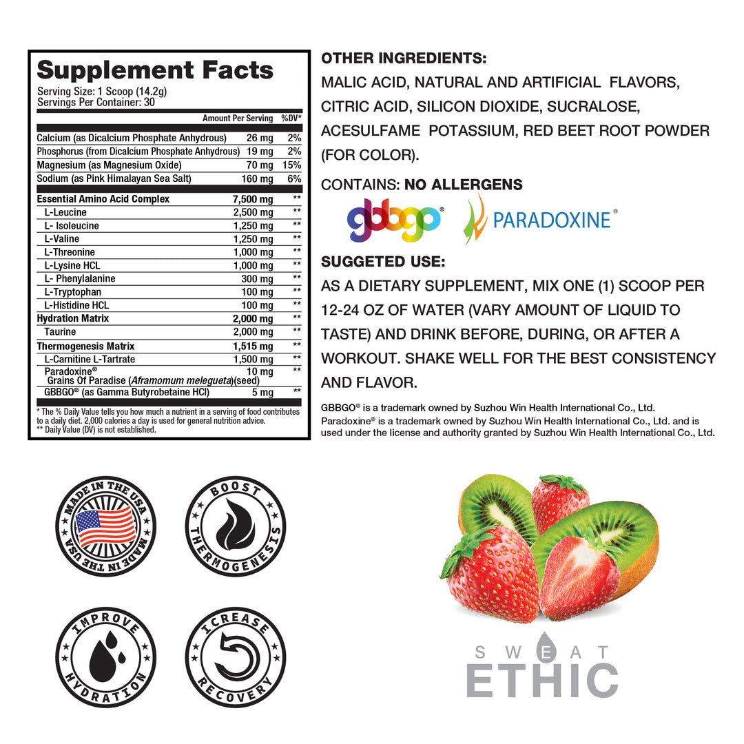 biovy propionyl-l-carnitine PMD® BCAA - Caffeine Free Amino Acids main image 1
