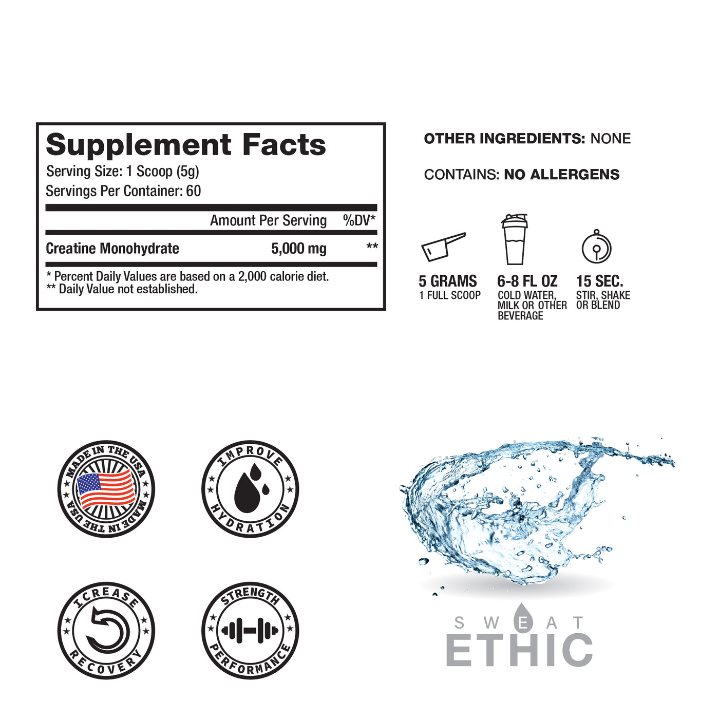 CREATINE MONOHYDRATE