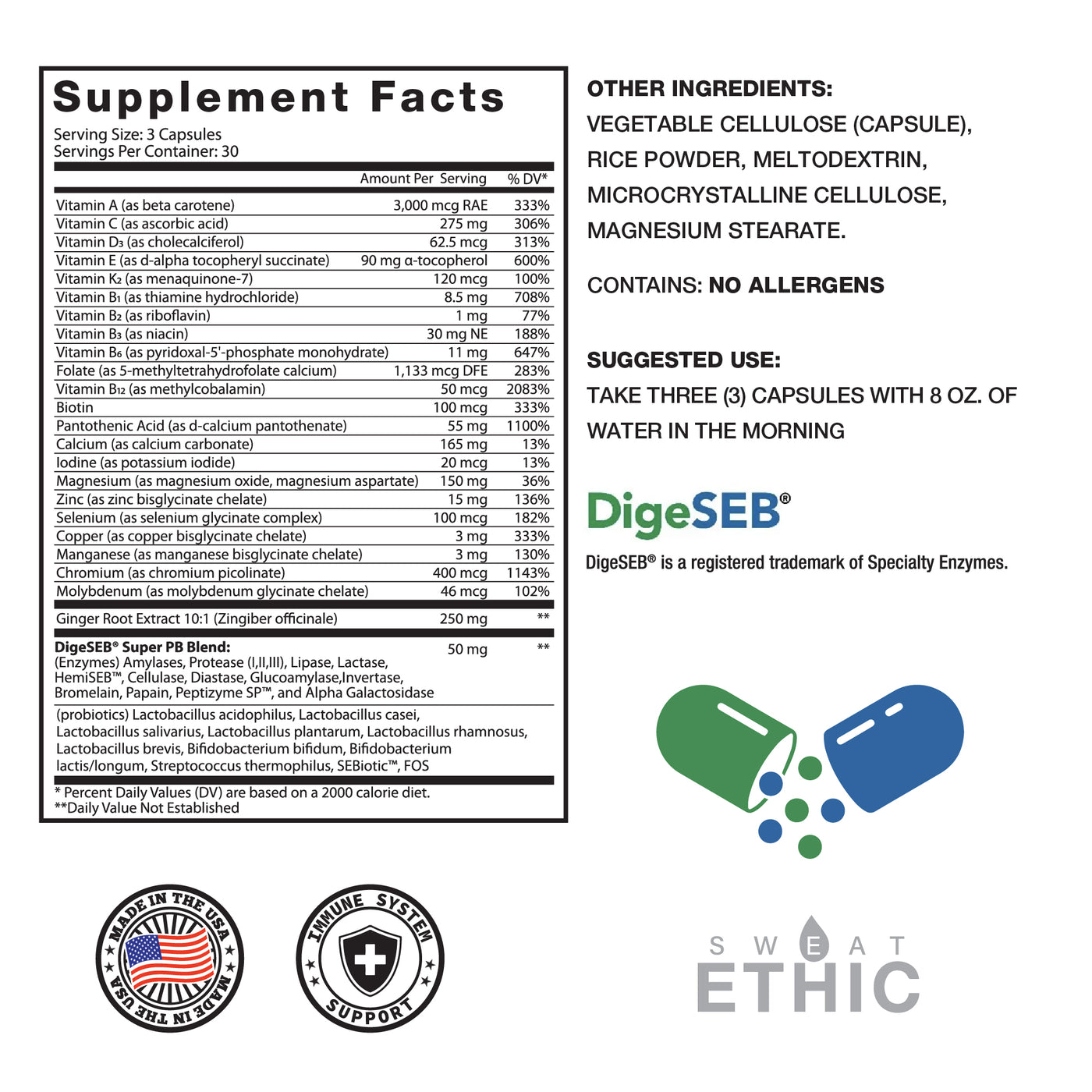MultiVitamin - Sweat Ethic