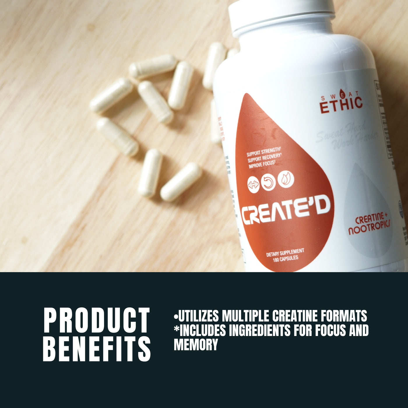 CREATE'D - Sweat Ethic