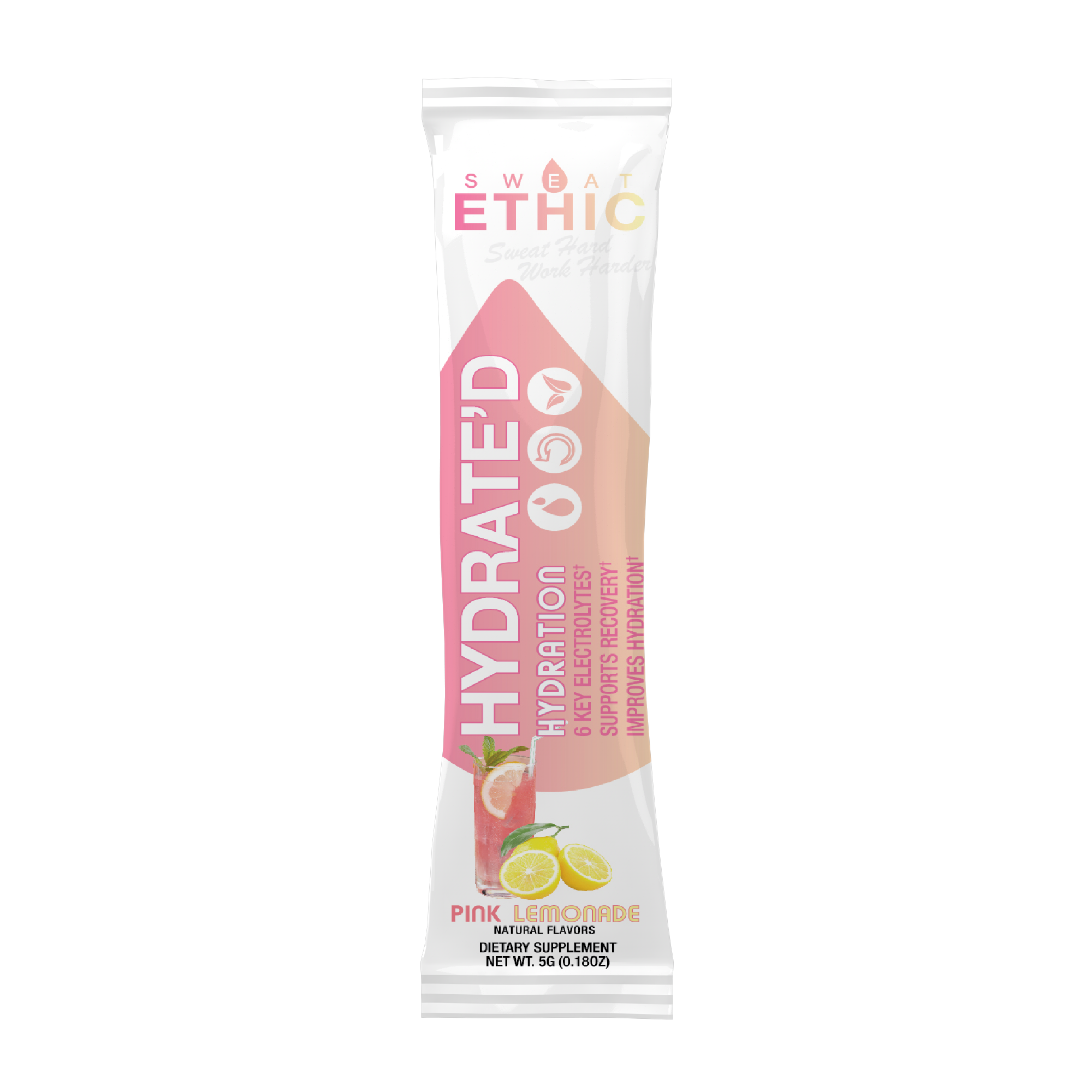 HYDATE’D PINK LEMONADE SAMPLE PACKET Sweat Ethic
