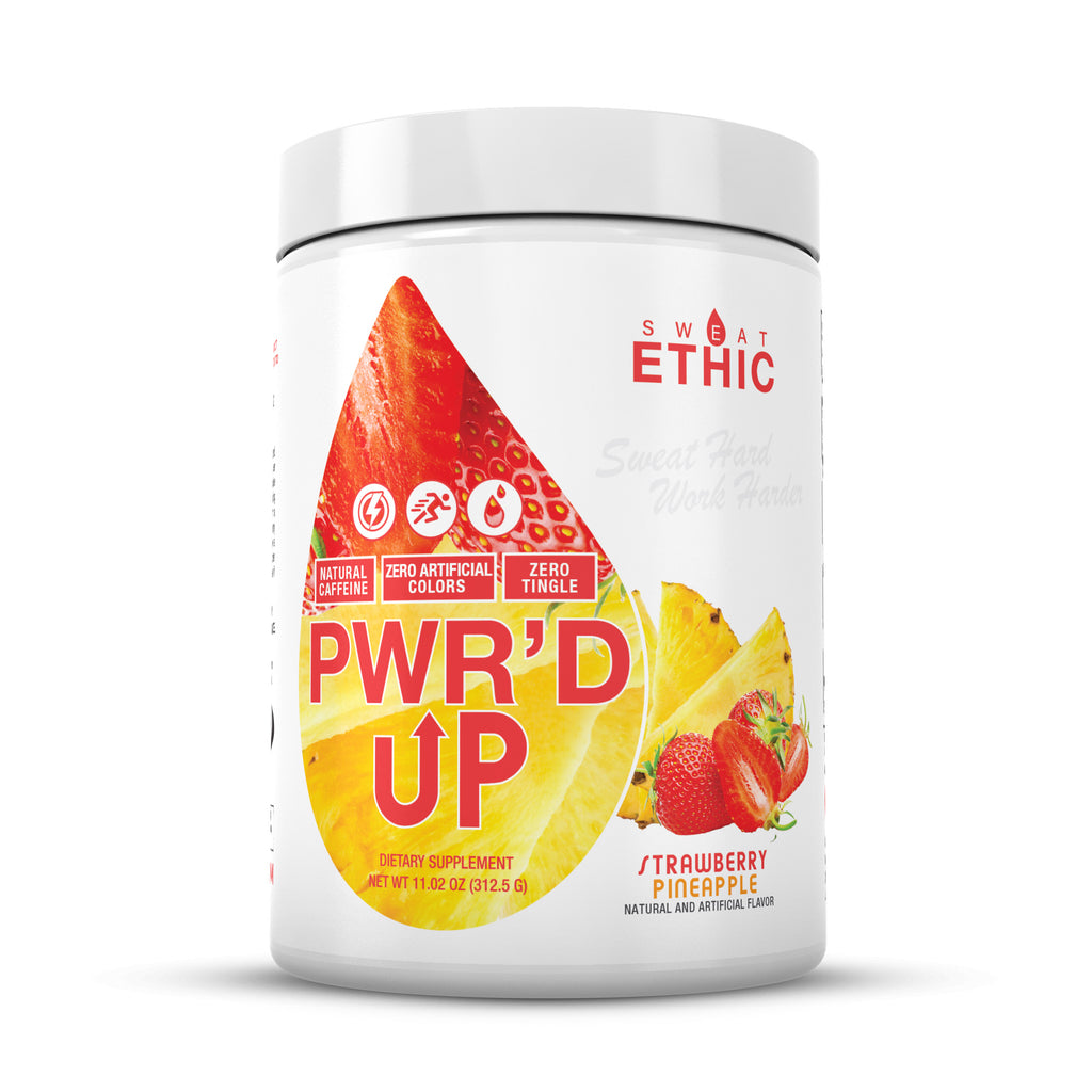 PWR'D UP - Naturally Caffeinated Pre-Workout – Sweat Ethic