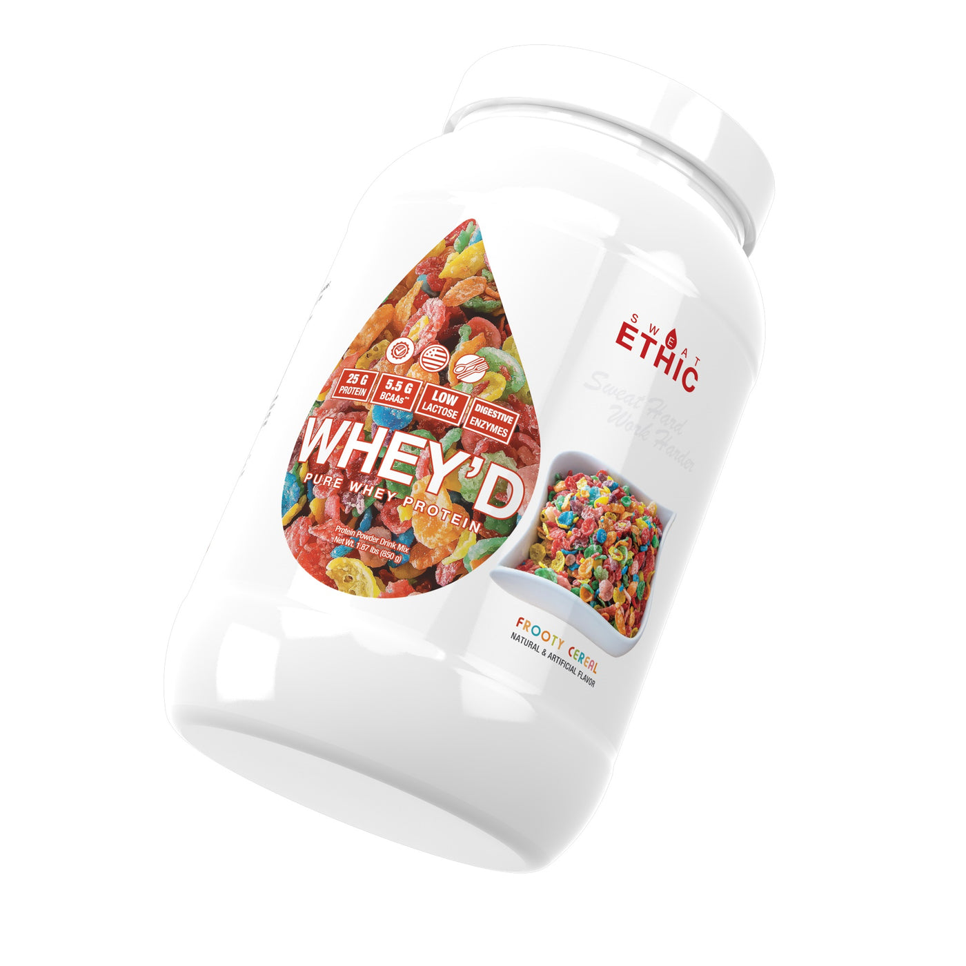 WHEY'D- Whey Protein Powder – Sweat Ethic