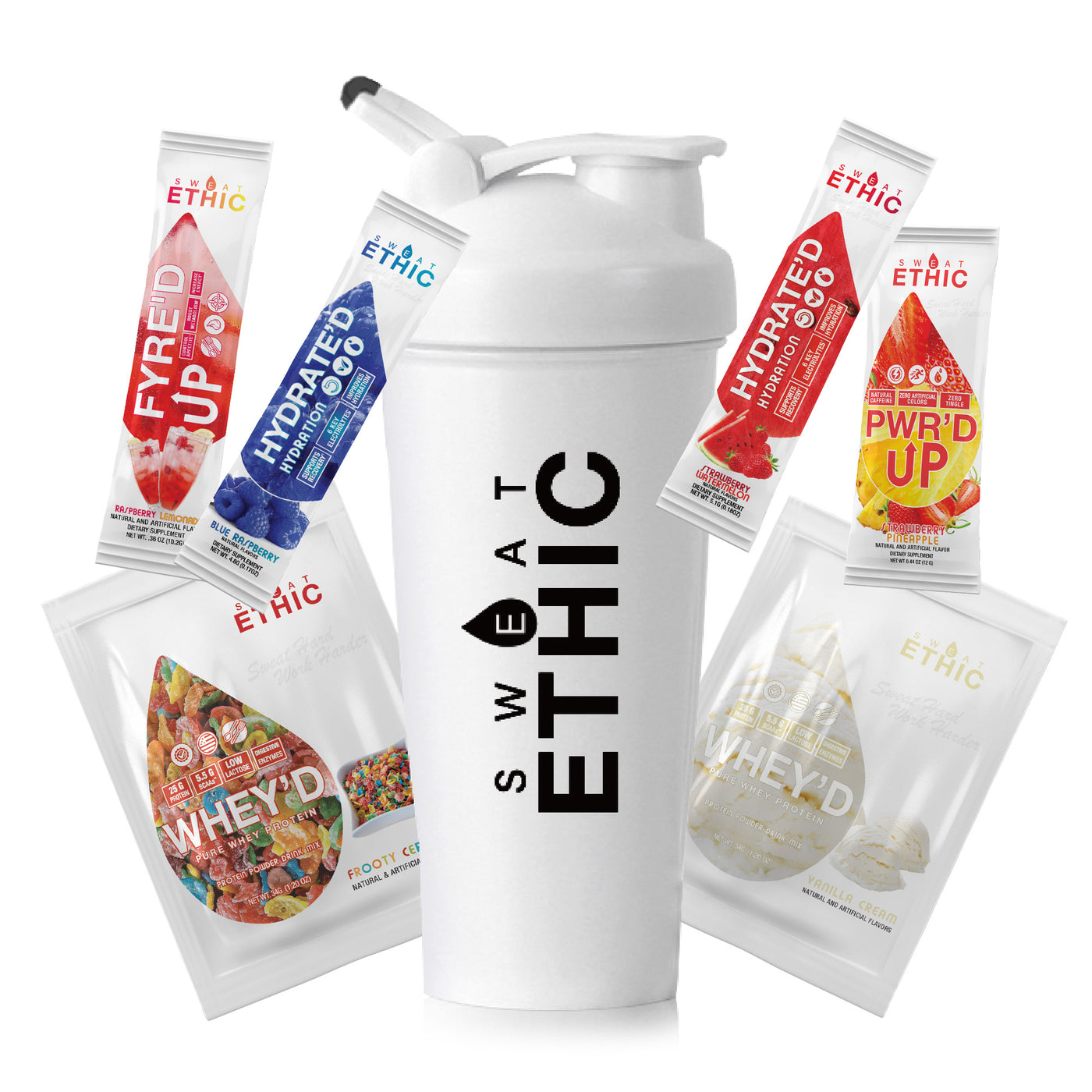 Shaker + Sample Bundle