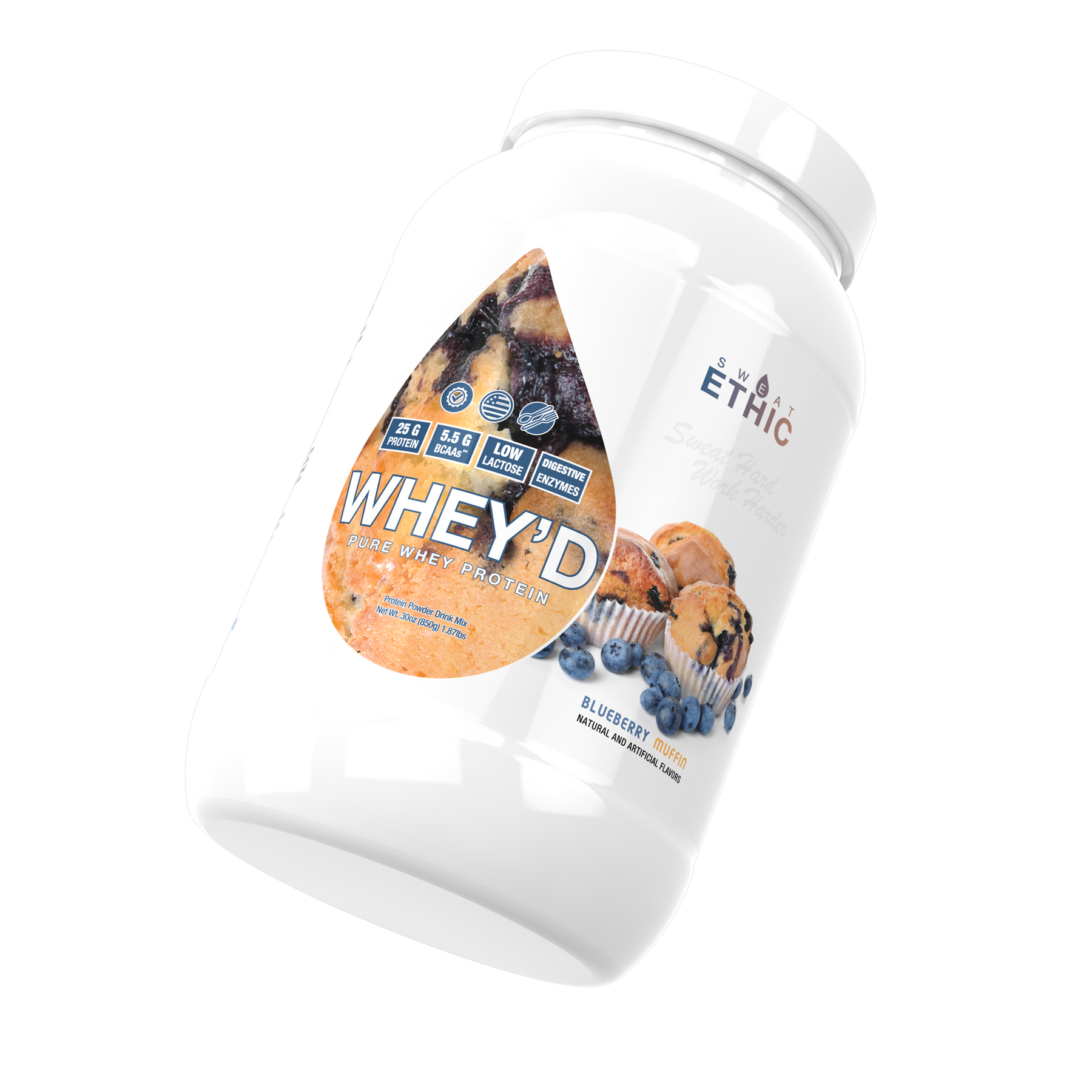WHEY'D- Whey Protein Powder – Sweat Ethic