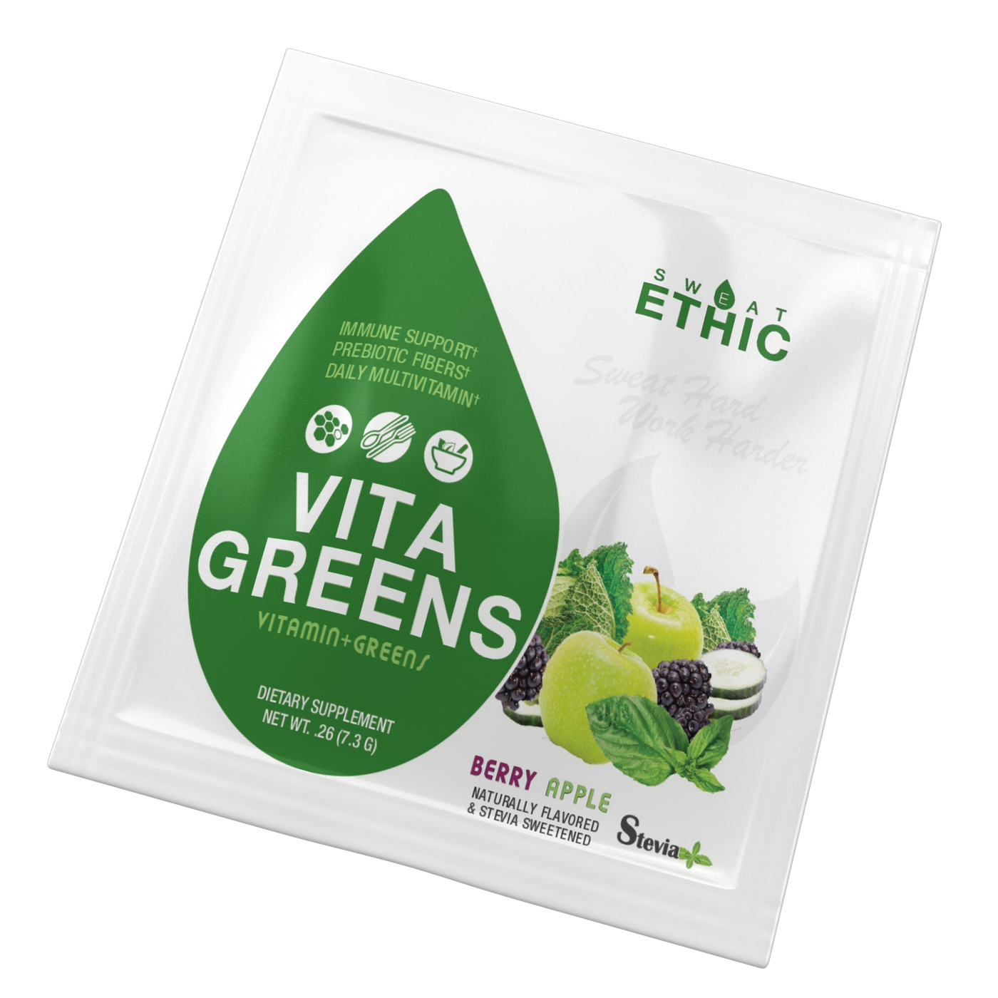 Vita Greens- Berry Apple Sample - Sweat Ethic